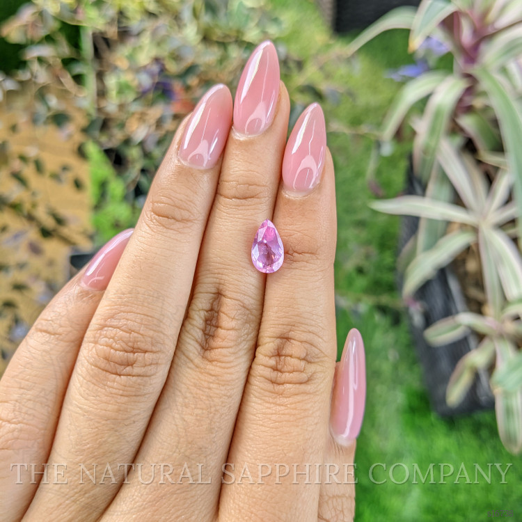 2.26 Ct. Purplish Pink Sapphire from Ceylon (Sri Lanka)