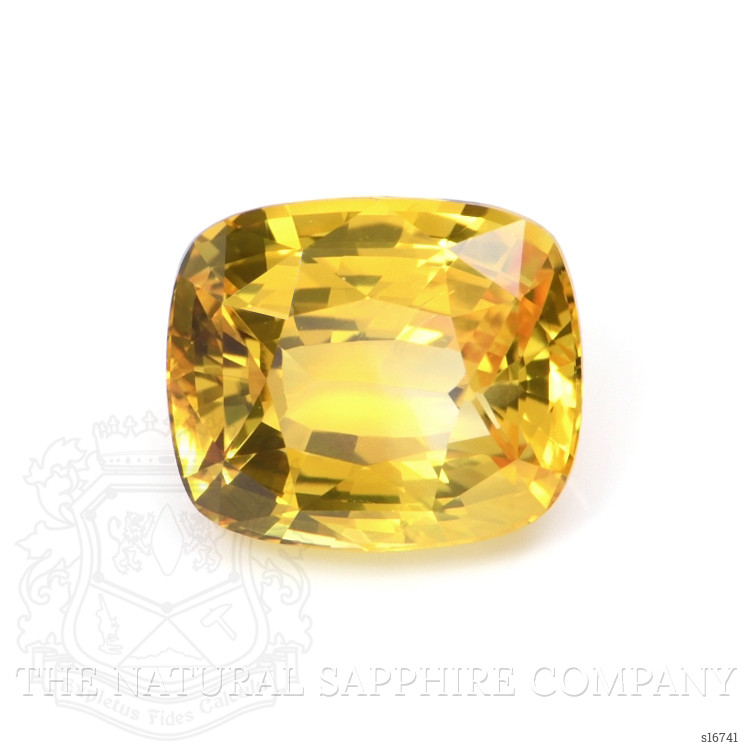 3.08 Ct. Yellow Sapphire from Ceylon (Sri Lanka)