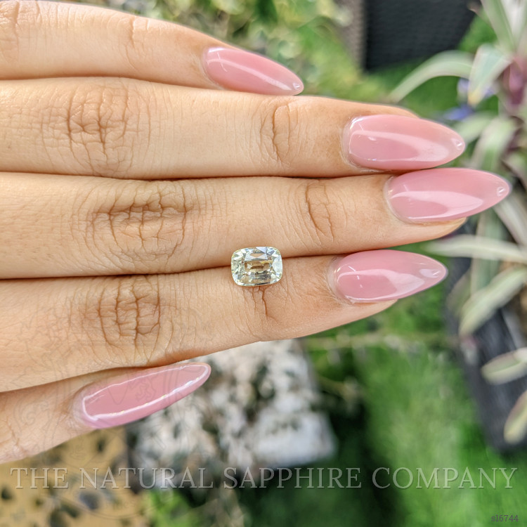 1.76 Ct. Yellow Sapphire from Ceylon (Sri Lanka)