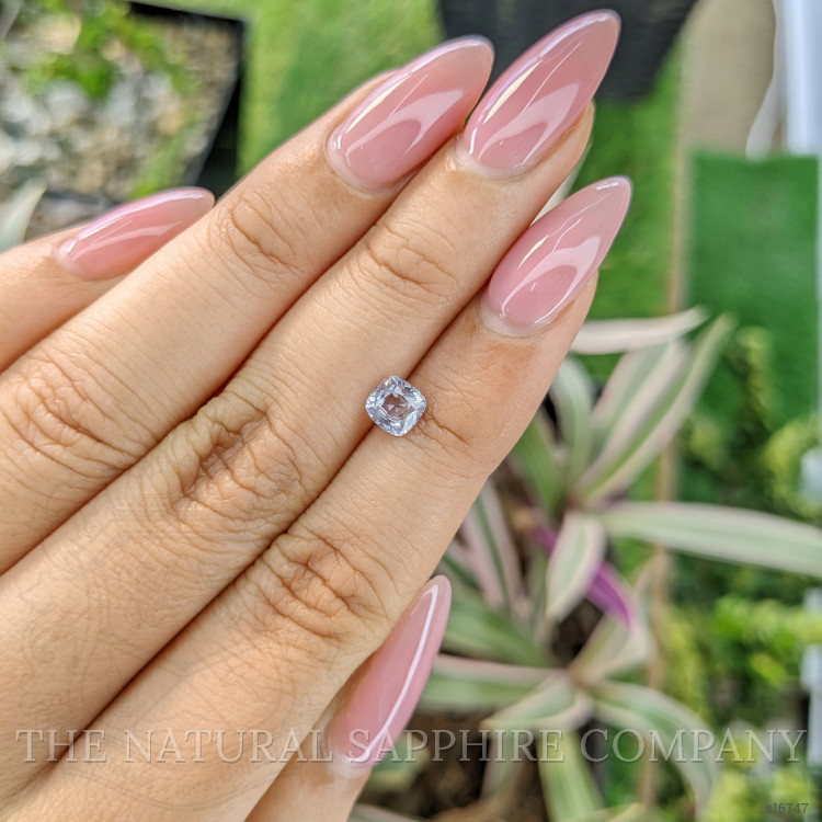 0.72 Ct. Blue Sapphire from Ceylon (Sri Lanka)