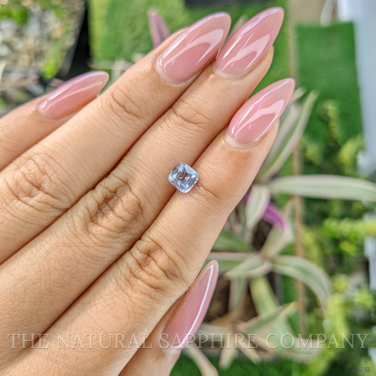 0.93 Ct. Blue Sapphire from Ceylon (Sri Lanka)