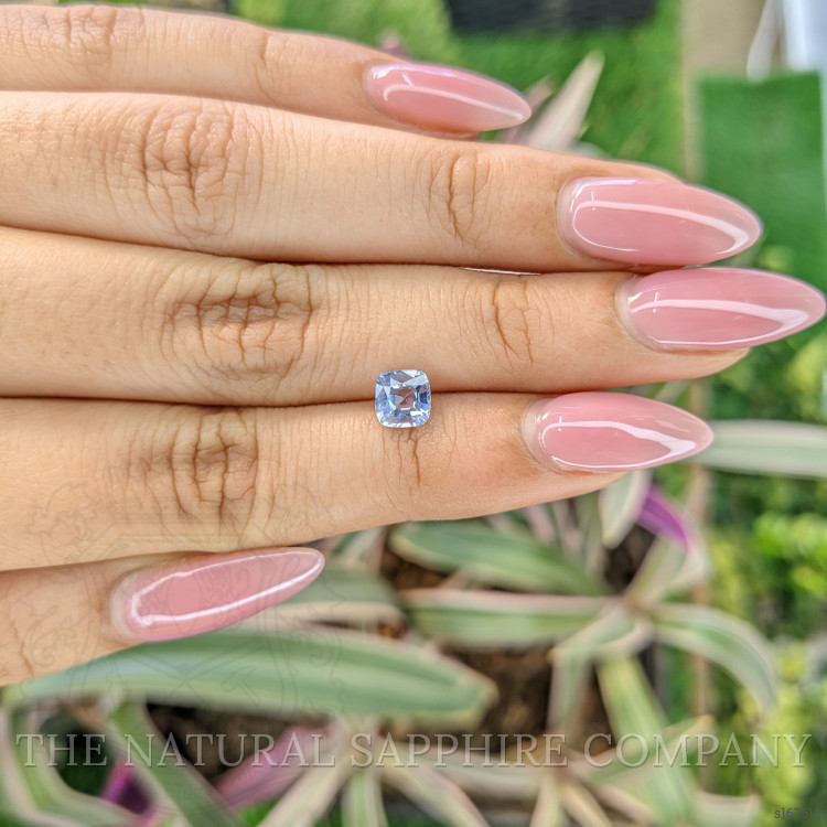 0.93 Ct. Blue Sapphire from Ceylon (Sri Lanka)