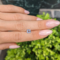 0.93 Ct. Blue Sapphire from Ceylon (Sri Lanka) Life Style