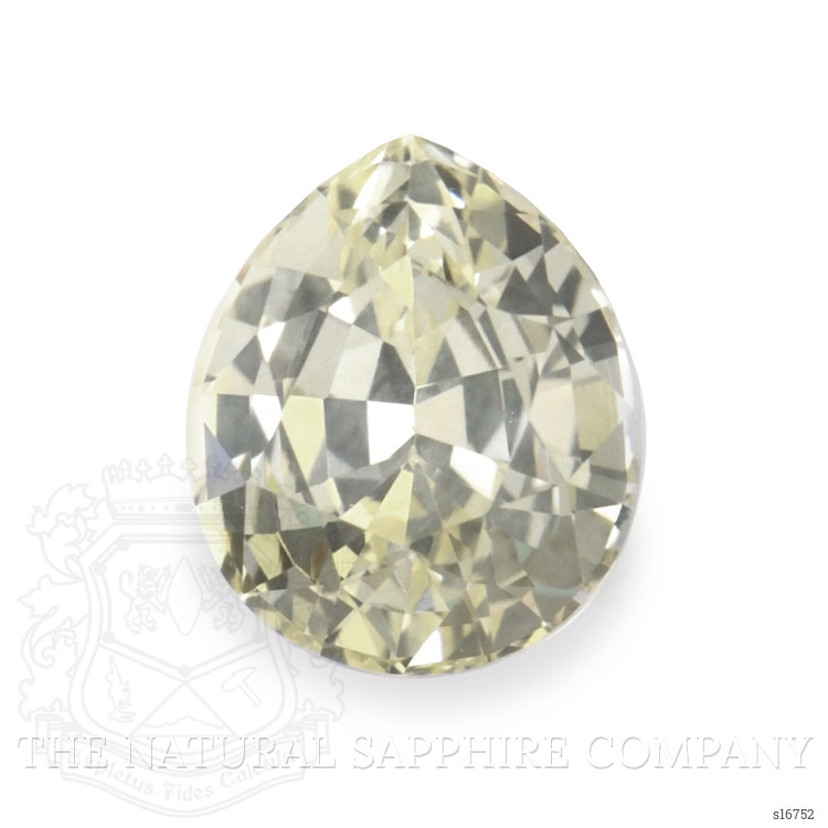 0.87 Ct. Yellow Sapphire from Ceylon (Sri Lanka)