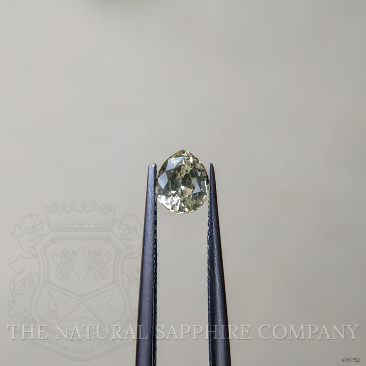 0.87 Ct. Yellow Sapphire from Ceylon (Sri Lanka)