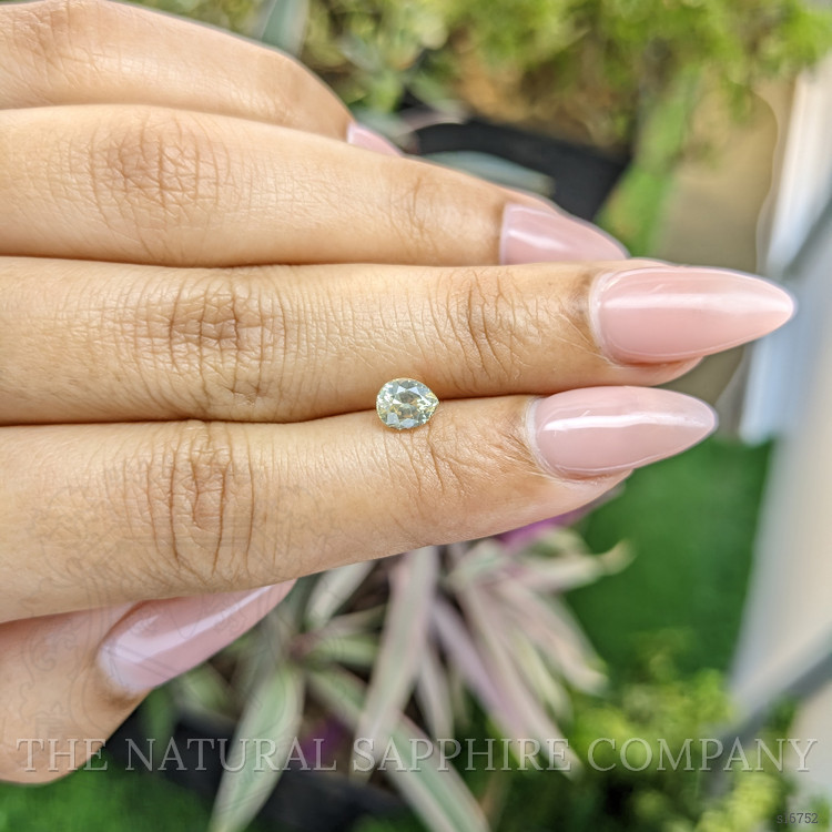 0.87 Ct. Yellow Sapphire from Ceylon (Sri Lanka)