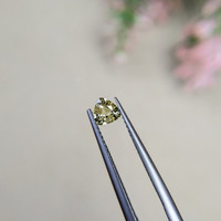 0.47 Ct. Yellow Sapphire from Ceylon (Sri Lanka) Life Style