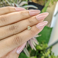 0.47 Ct. Yellow Sapphire from Ceylon (Sri Lanka) Life Style