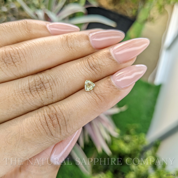 0.47 Ct. Yellow Sapphire from Ceylon (Sri Lanka)