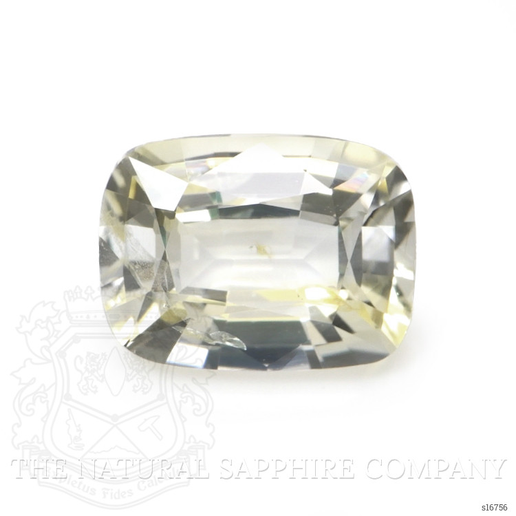 0.88 Ct. Yellow Sapphire from Ceylon (Sri Lanka)