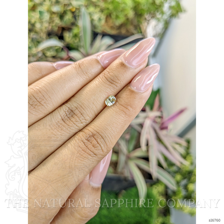 0.55 Ct. Yellow Sapphire from Ceylon (Sri Lanka)