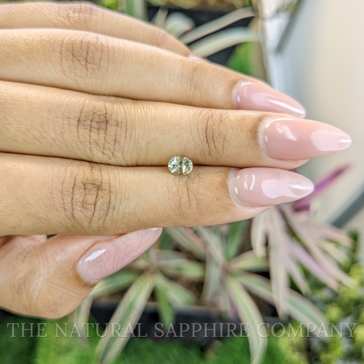 0.55 Ct. Yellow Sapphire from Ceylon (Sri Lanka)