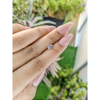 0.45 Ct. White Sapphire from Ceylon (Sri Lanka) Life Style