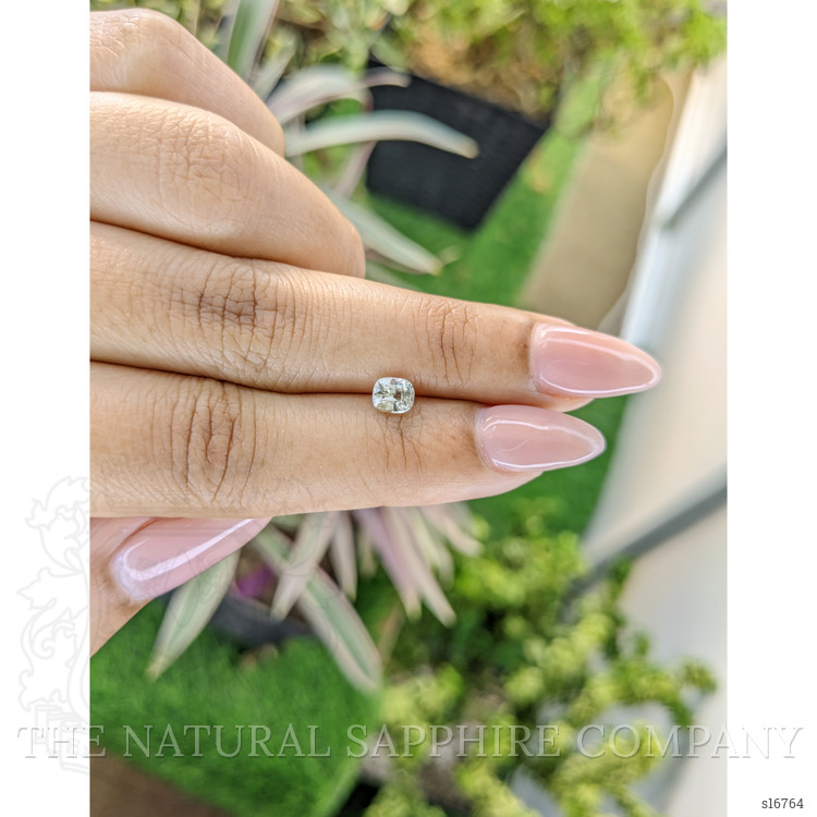 0.66 Ct. Yellow Sapphire from Ceylon (Sri Lanka)