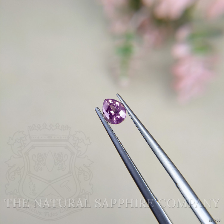 0.52 Ct. Pinkish Purple Sapphire from Ceylon (Sri Lanka)