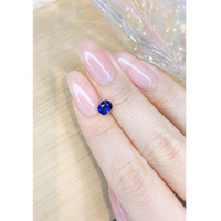 0.96 Ct. Blue Sapphire from Ceylon (Sri Lanka) Life Style