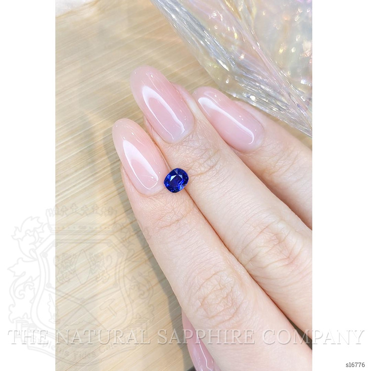 0.96 Ct. Blue Sapphire from Ceylon (Sri Lanka)