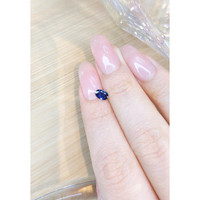 0.45 Ct. Blue Sapphire from Ceylon (Sri Lanka) Life Style