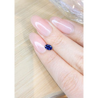 0.61 Ct. Blue Sapphire from Ceylon (Sri Lanka) Life Style