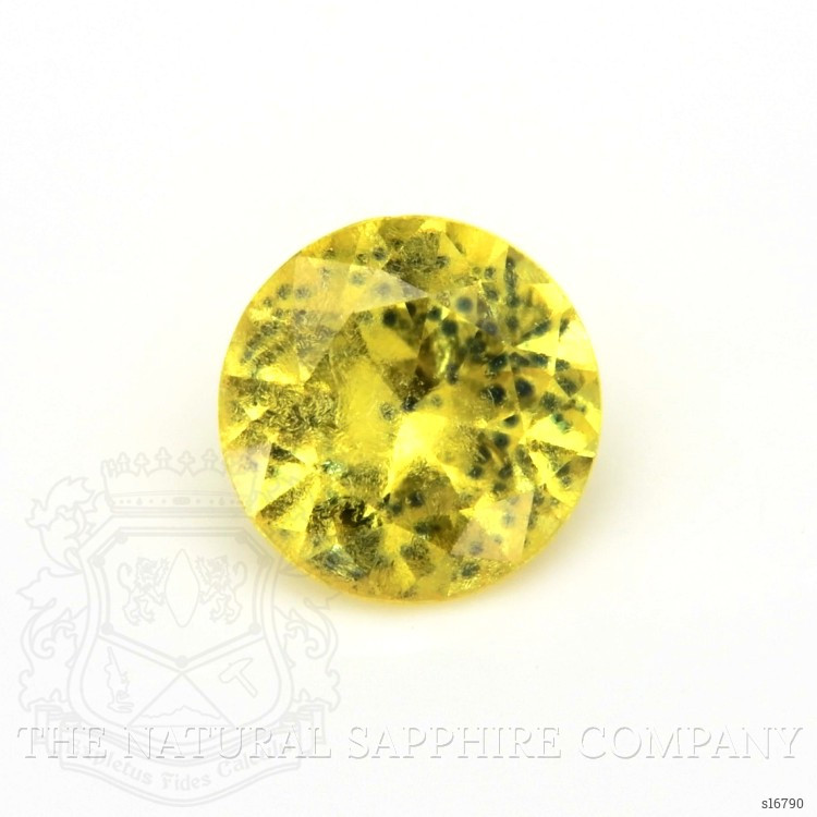 0.83 Ct. Yellow Sapphire from Ceylon (Sri Lanka)