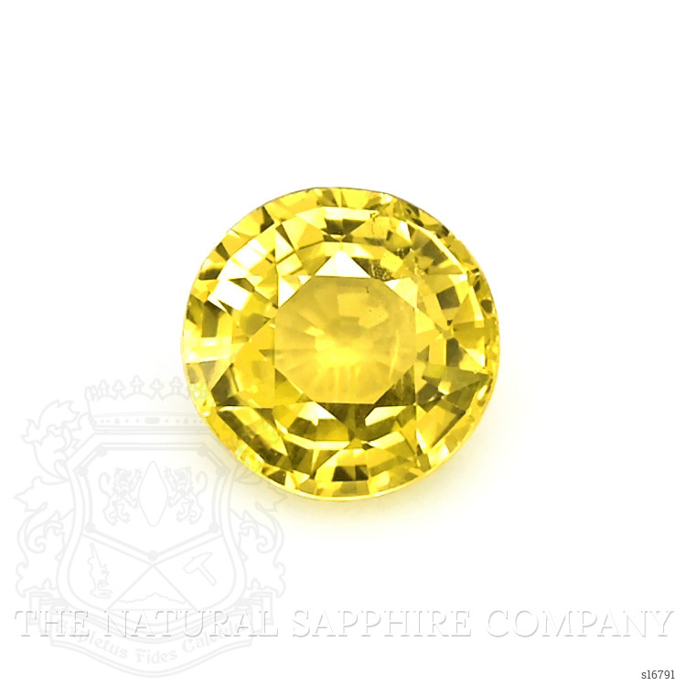0.92 Ct. Yellow Sapphire from Ceylon (Sri Lanka)