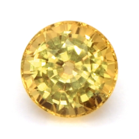 1.35 Ct. Orangish Yellow Sapphire from Ceylon (Sri Lanka) Video
