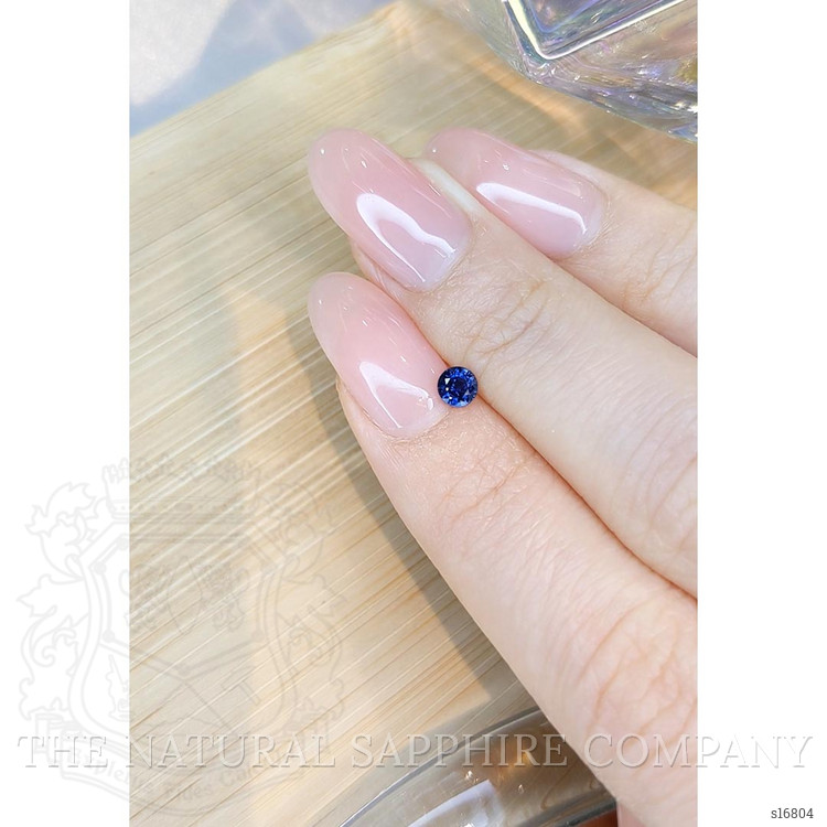 0.34 Ct. Blue Sapphire from Ceylon (Sri Lanka)