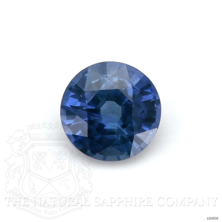 0.59 Ct. Blue Sapphire from Ceylon (Sri Lanka)