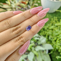 1.15 Ct. Bi Color Sapphire from Ceylon (Sri Lanka) Life Style