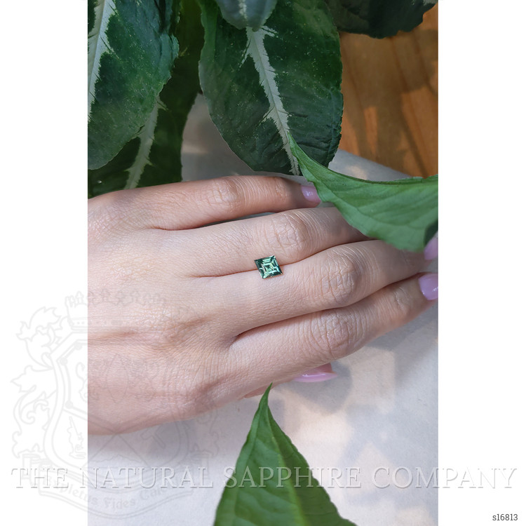 1.30 Ct. Green Sapphire from Madagascar