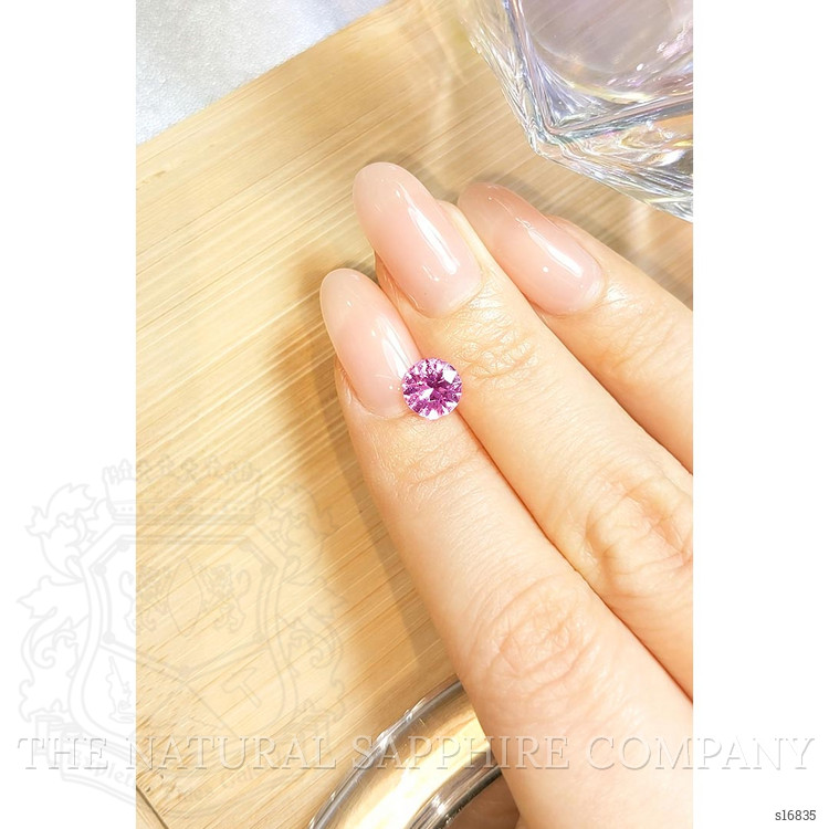 1.26 Ct. Purplish Pink Sapphire from Ceylon (Sri Lanka)
