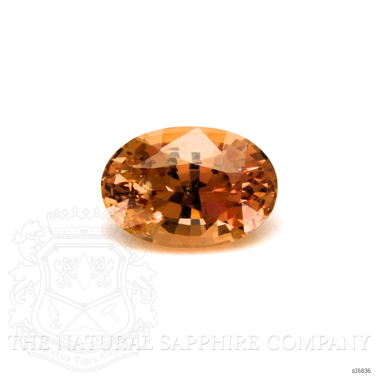 2.03 Ct. Orange Sapphire from Ceylon (Sri Lanka)