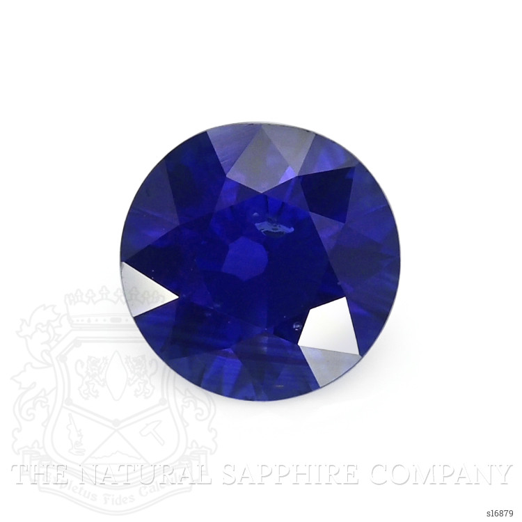 0.86 Ct. Blue Sapphire from Ceylon (Sri Lanka)