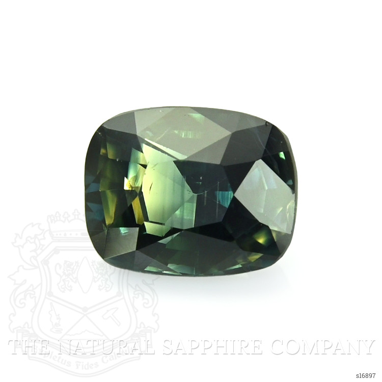 3.14 Ct. Bluish Green Sapphire from Africa