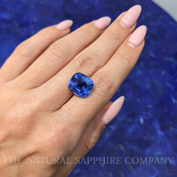 10.63 Ct. Blue Sapphire from Ceylon (Sri Lanka)