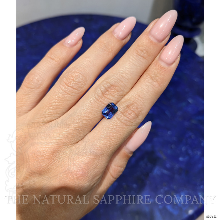1.56 Ct. Blue Sapphire from Ceylon (Sri Lanka)