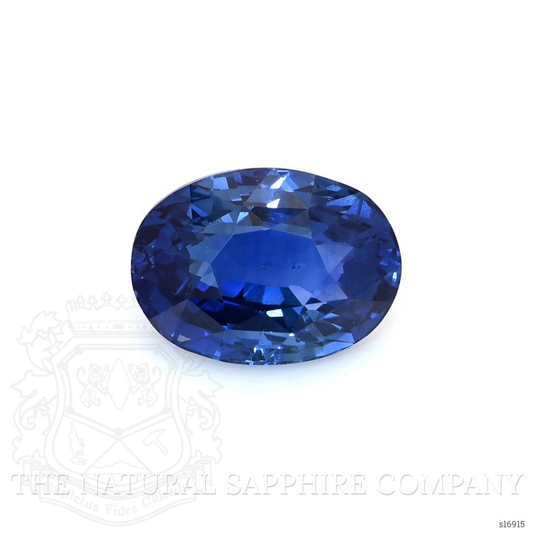 2.55 Ct. Blue Sapphire from Ceylon (Sri Lanka)