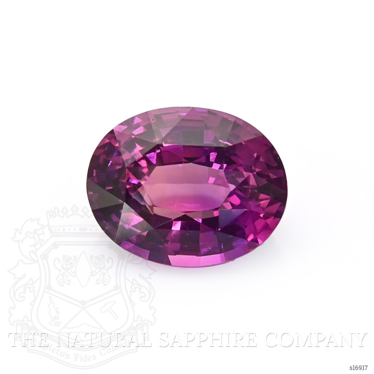 2.06 Ct. Purplish Pink Sapphire from Ceylon (Sri Lanka)