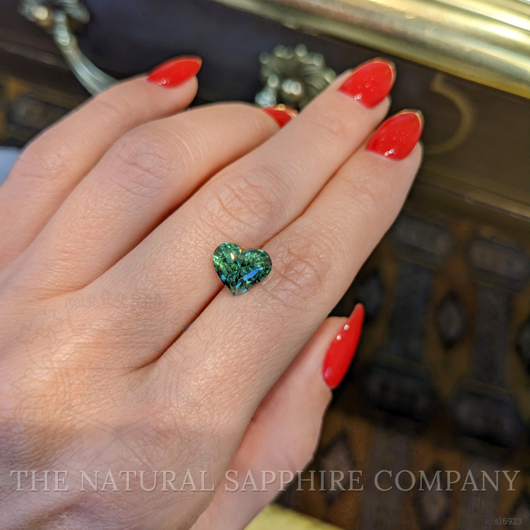 3.50 Ct. Green Sapphire from Madagascar