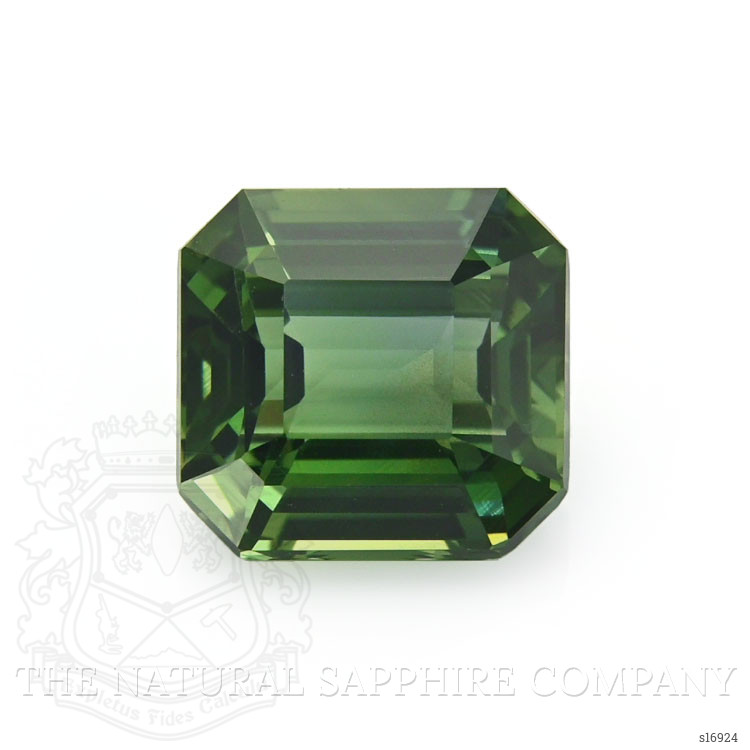 2.53 Ct. Green Sapphire from Ceylon (Sri Lanka)