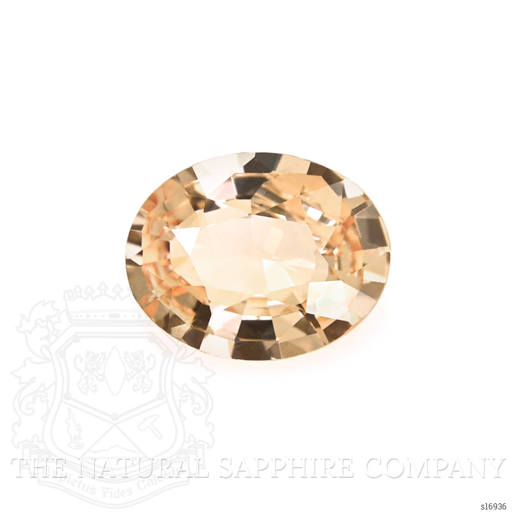 0.95 Ct. Peach Sapphire from Ceylon (Sri Lanka)