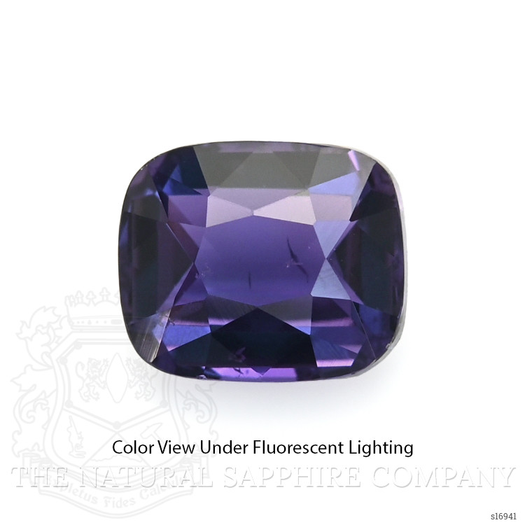 0.79 Ct. Color Change Sapphire from Ceylon (Sri Lanka)