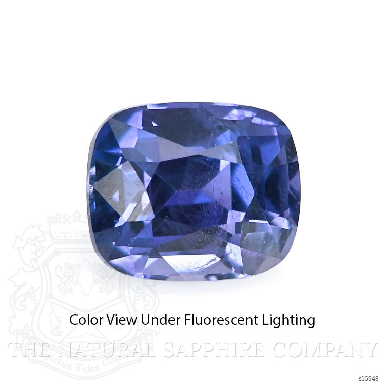 0.72 Ct. Color Change Sapphire from Ceylon (Sri Lanka)