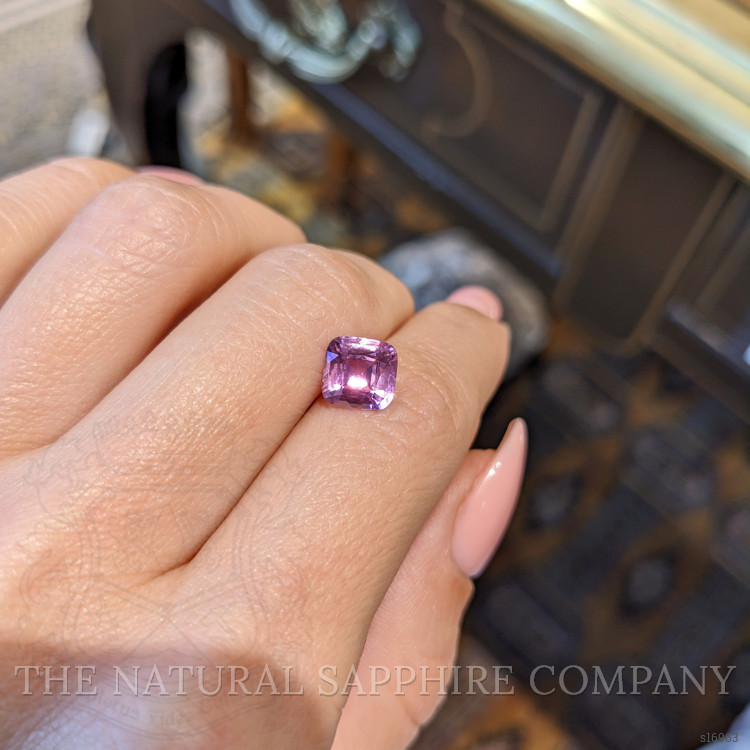 2.06 Ct. Pink Sapphire from Ceylon (Sri Lanka)