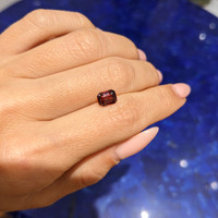 1.68 Ct. Orangish Brown Sapphire from Madagascar Life Style