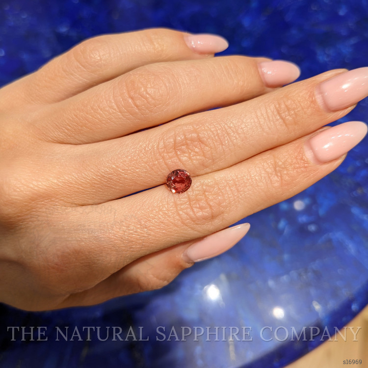 1.04 Ct. Orange Sapphire from Madagascar