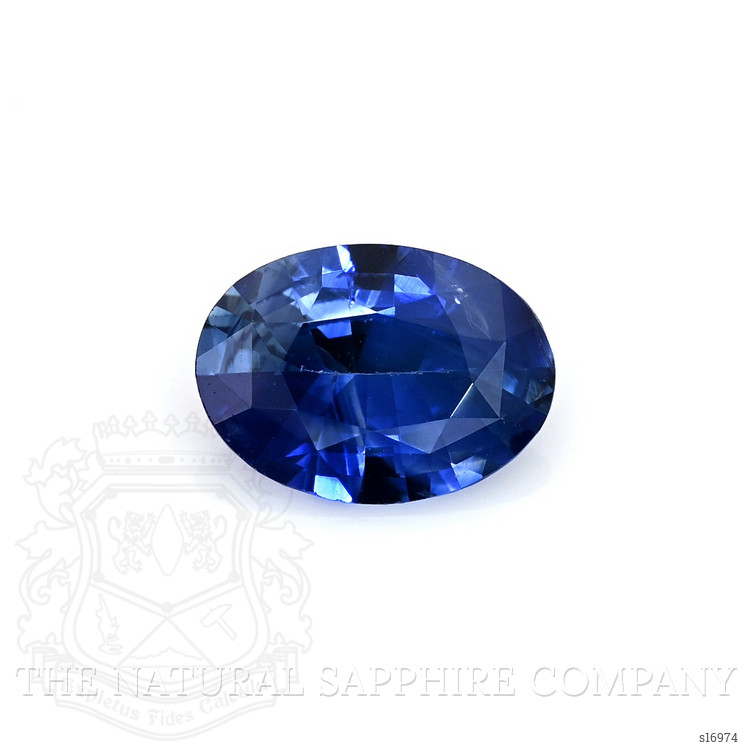 0.78 Ct. Blue Sapphire from Ceylon (Sri Lanka)