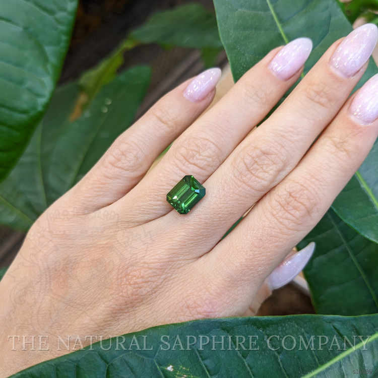 5.05 Ct. Green Sapphire from Madagascar