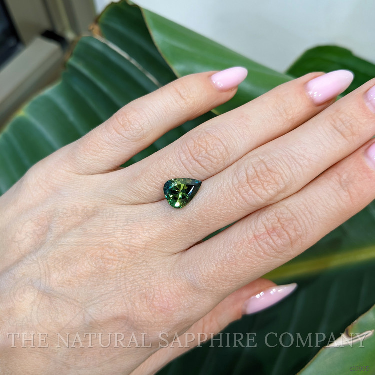 3.05 Ct. Green Sapphire from Madagascar