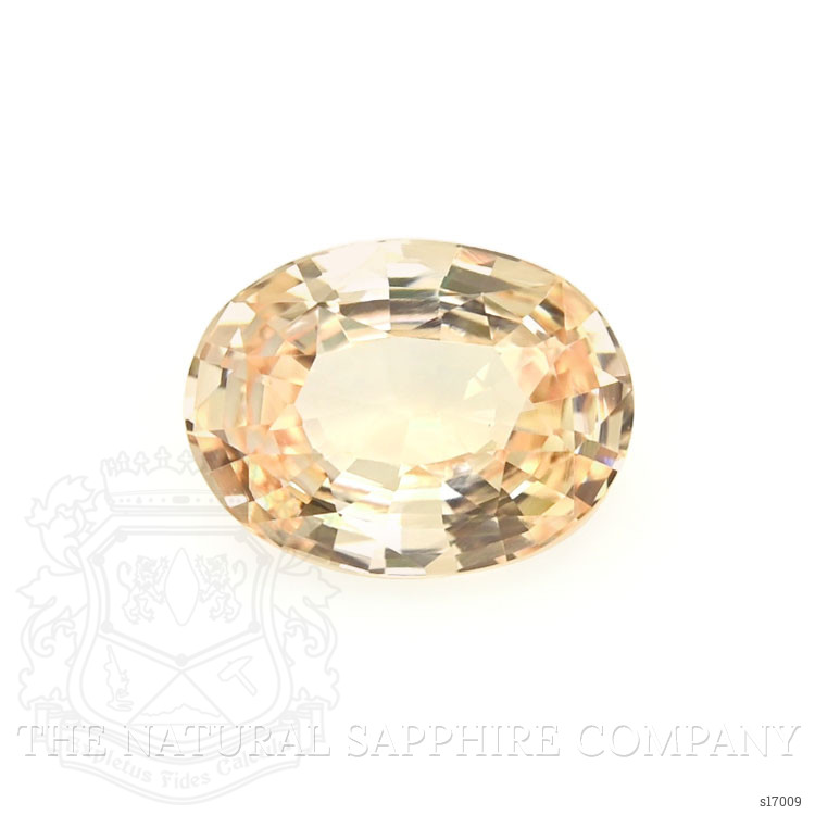 1.61 Ct. Peach Sapphire from Ceylon (Sri Lanka)
